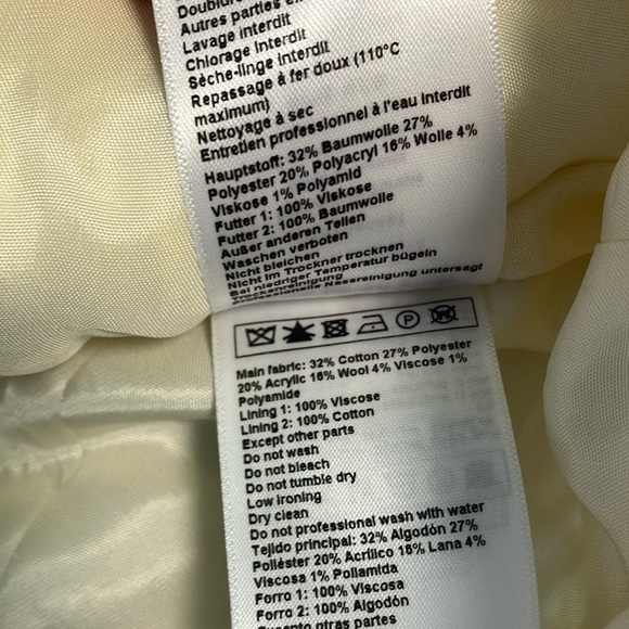 Ba&sh Cream and Black Tweed Lady Jacket - Picture 7 of 7